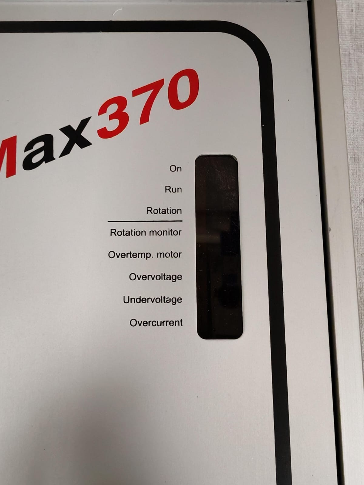 IBC CONTROL MICROMAX 370 IBC CONTROL MICROMAX 370 FREQUENCY CONVERTER 7