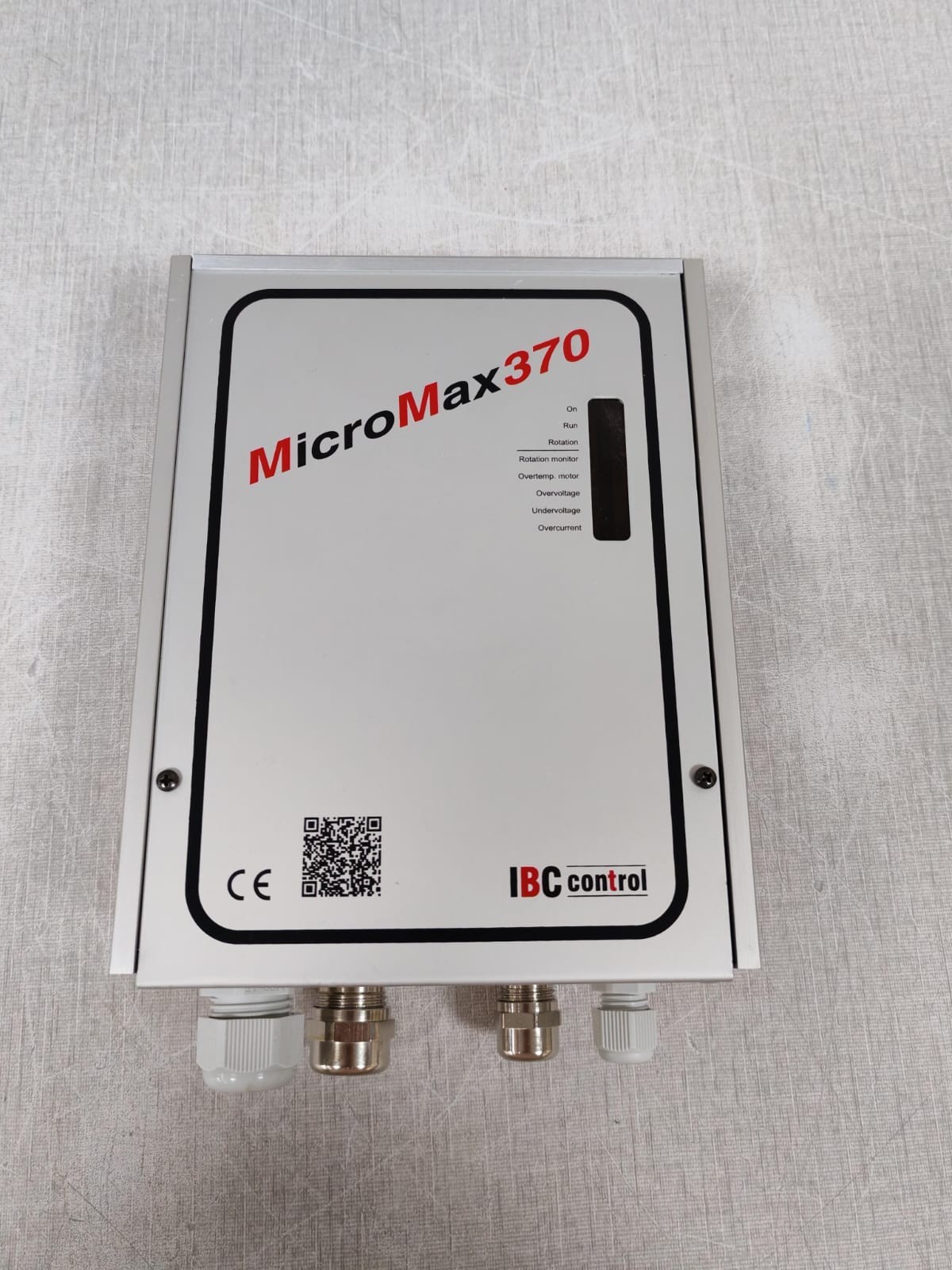 IBC CONTROL MICROMAX 370 IBC CONTROL MICROMAX 370 FREQUENCY CONVERTER 8