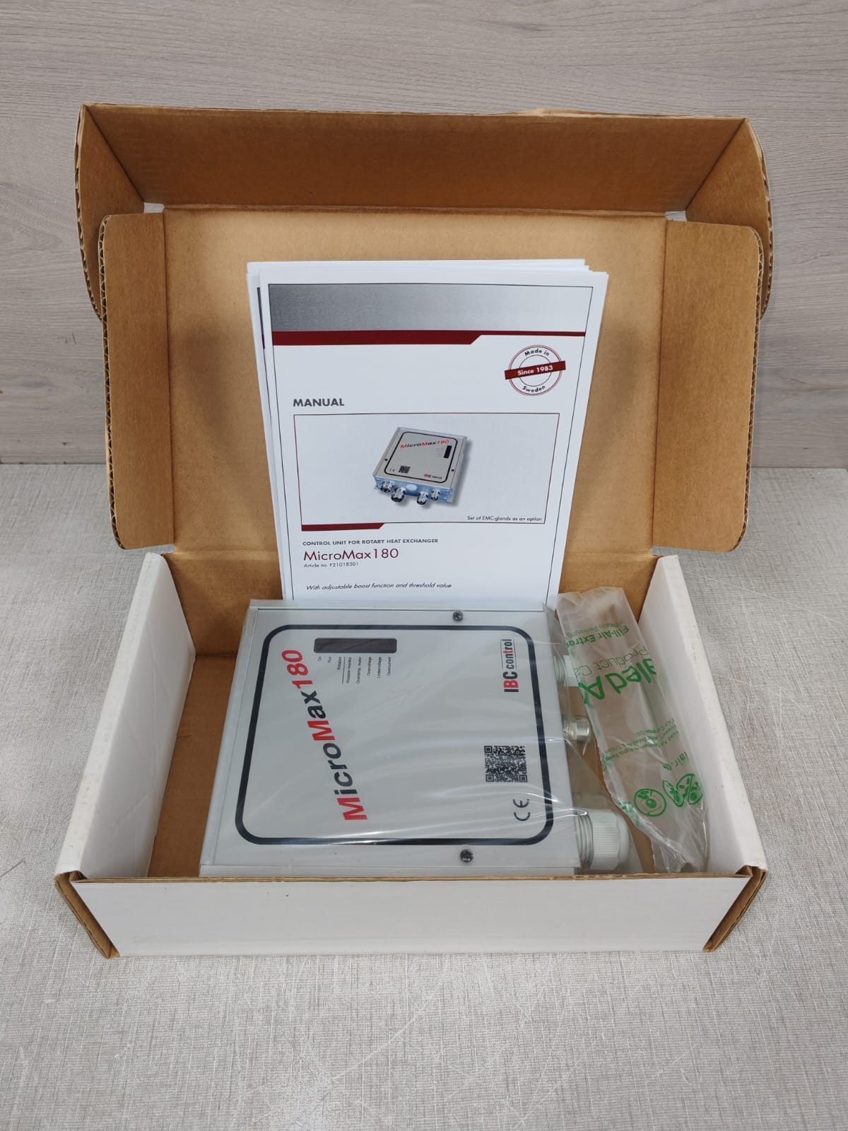 IBC CONTROL MICROMAX 180 IBC CONTROL MICROMAX 180 FREQUENCY CONVERTER 2