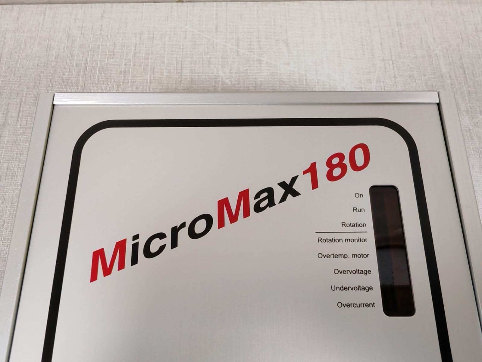 IBC CONTROL MICROMAX 180 IBC CONTROL MICROMAX 180 FREQUENCY CONVERTER 4