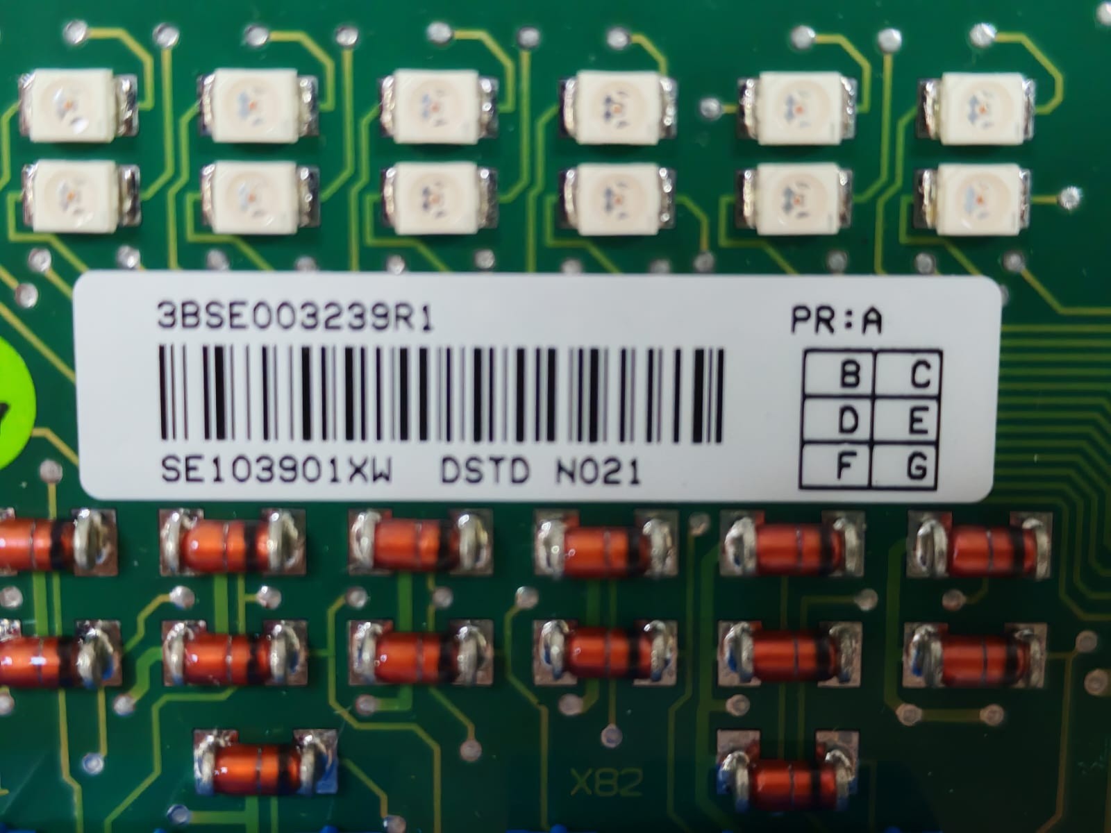 ABB 3BSE003239R1 / 3BSC980004R213 ABB DSTD N021 PR;A 3BSE003239R1 / 3BSC980004R213 CIRCUIT BOARD 5