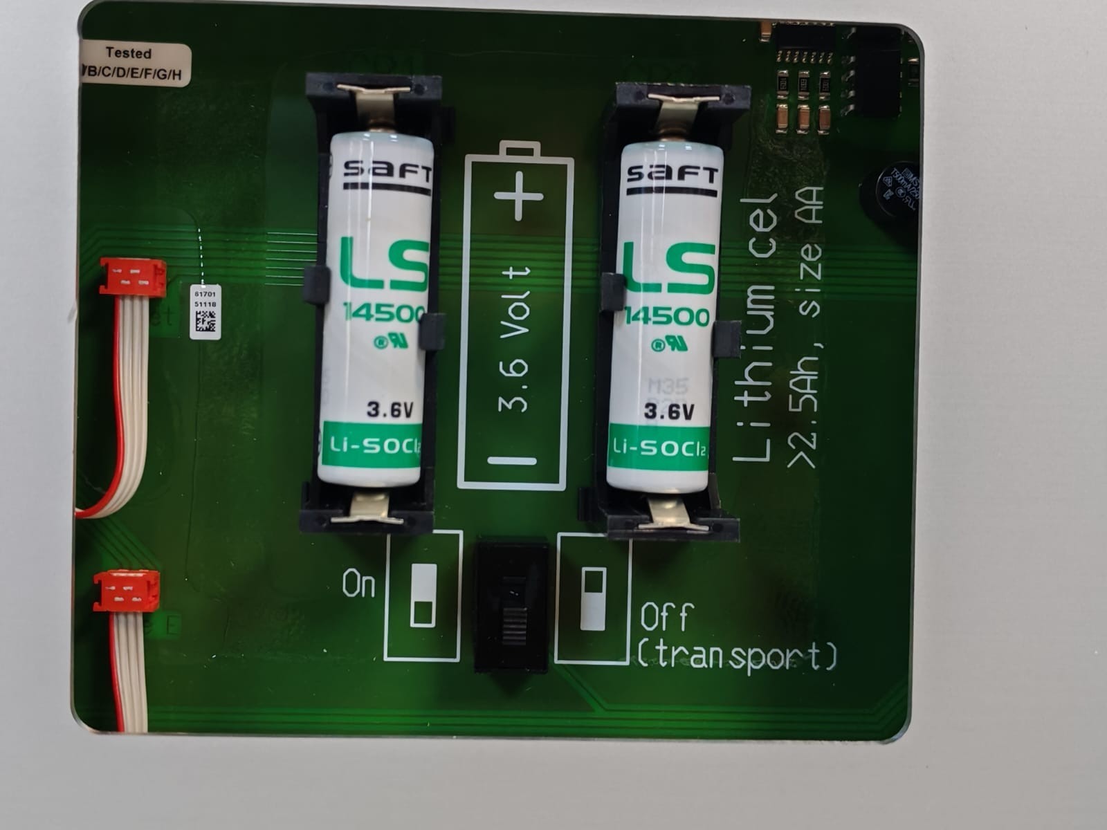 Honeywell BKM-0001 CC V1.1 Honeywell BKM-0001 CC V1.1 Battery and Key Switch Module 5