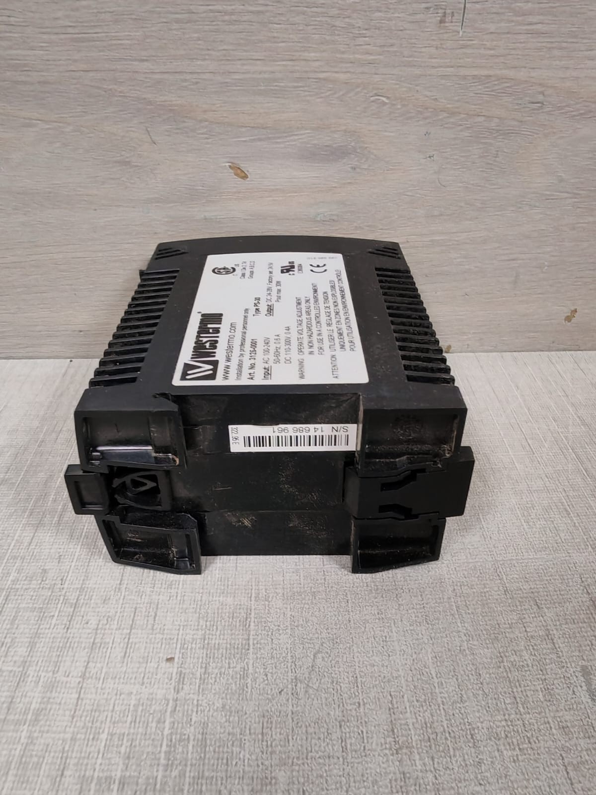 WESTERMO 3125-0001 WESTERMO PS-30 3125-0001 POWER SUPPLY 6