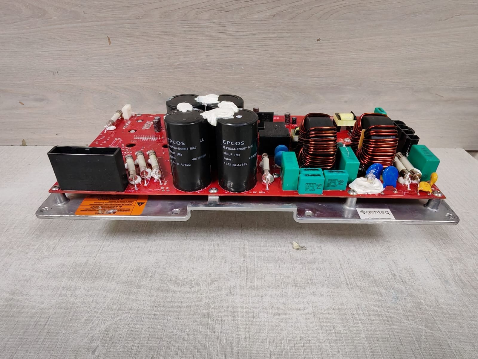 Genteq 8794775DS Genteq 8794775DS REV 00 REGAL REXNORD 2.0 KW 240V Inverter Drive Board 6