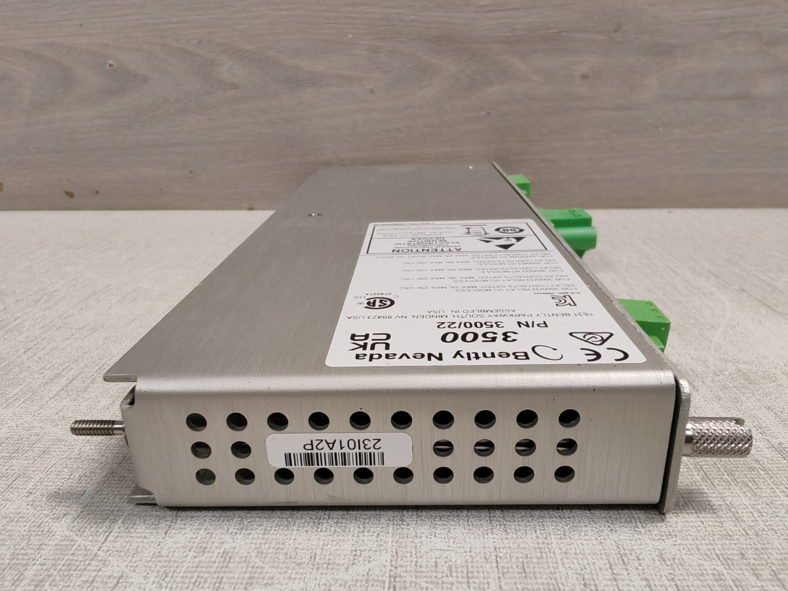 Bently Nevada 3500/22 Bently Nevada 3500/22 Transient Data Interface I/O Module 1406031-01 7