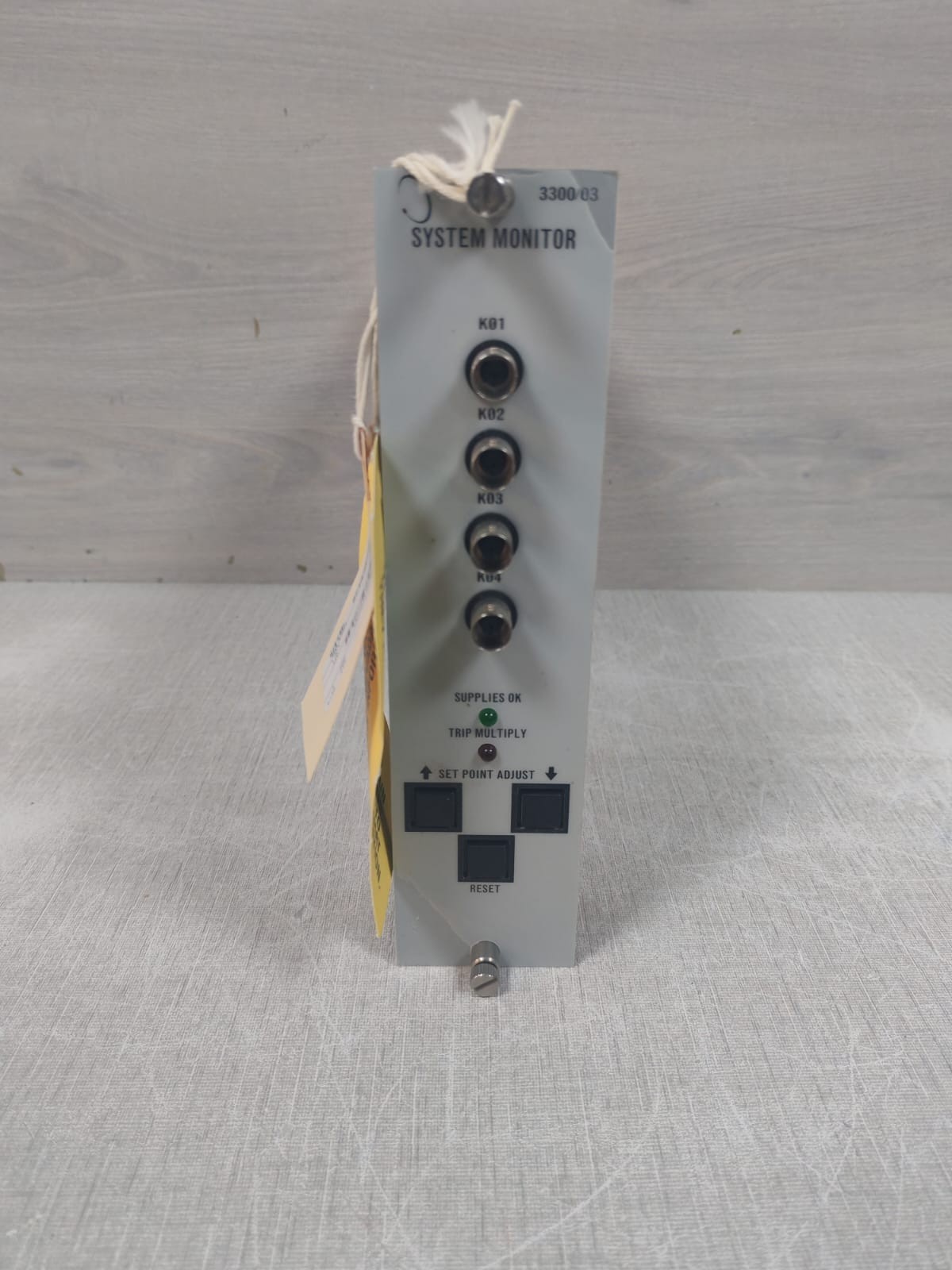 BENTLY NEVADA 3300/03-01-00 SYSTEM MONITOR INTERFACE MODULE