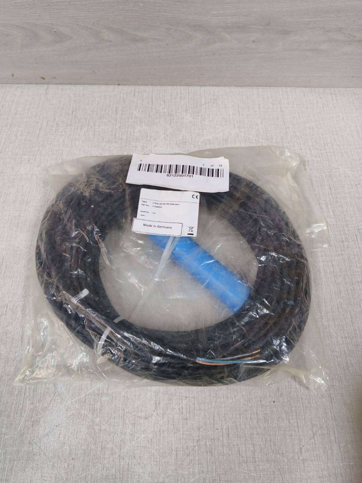 ENDRESS+HAUSER 71035522 ENDRESS+HAUSER FTS20 AC/DC PP/CSM 20M P/N 71035522 LIQUIDFLOAT 6