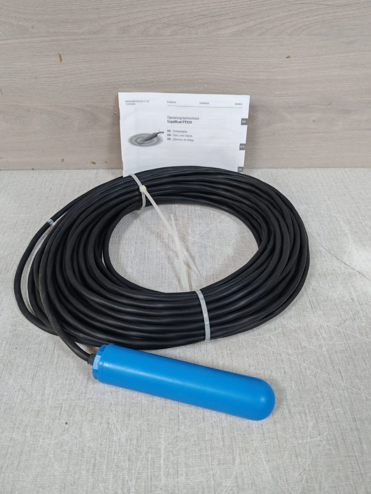 ENDRESS+HAUSER FTS20 AC/DC PP/CSM 20M P/N 71035522 LIQUIDFLOAT