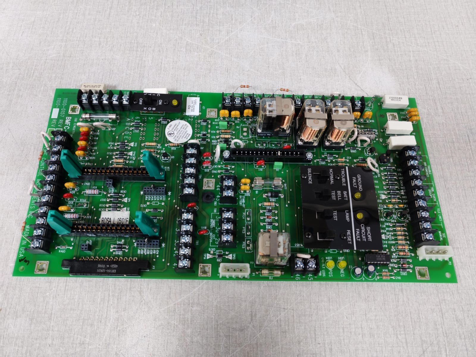 FCI 1100-0157 FCI Fire Control Instruments BMFC-6 1100-0157 Basic Master Fire Card 2