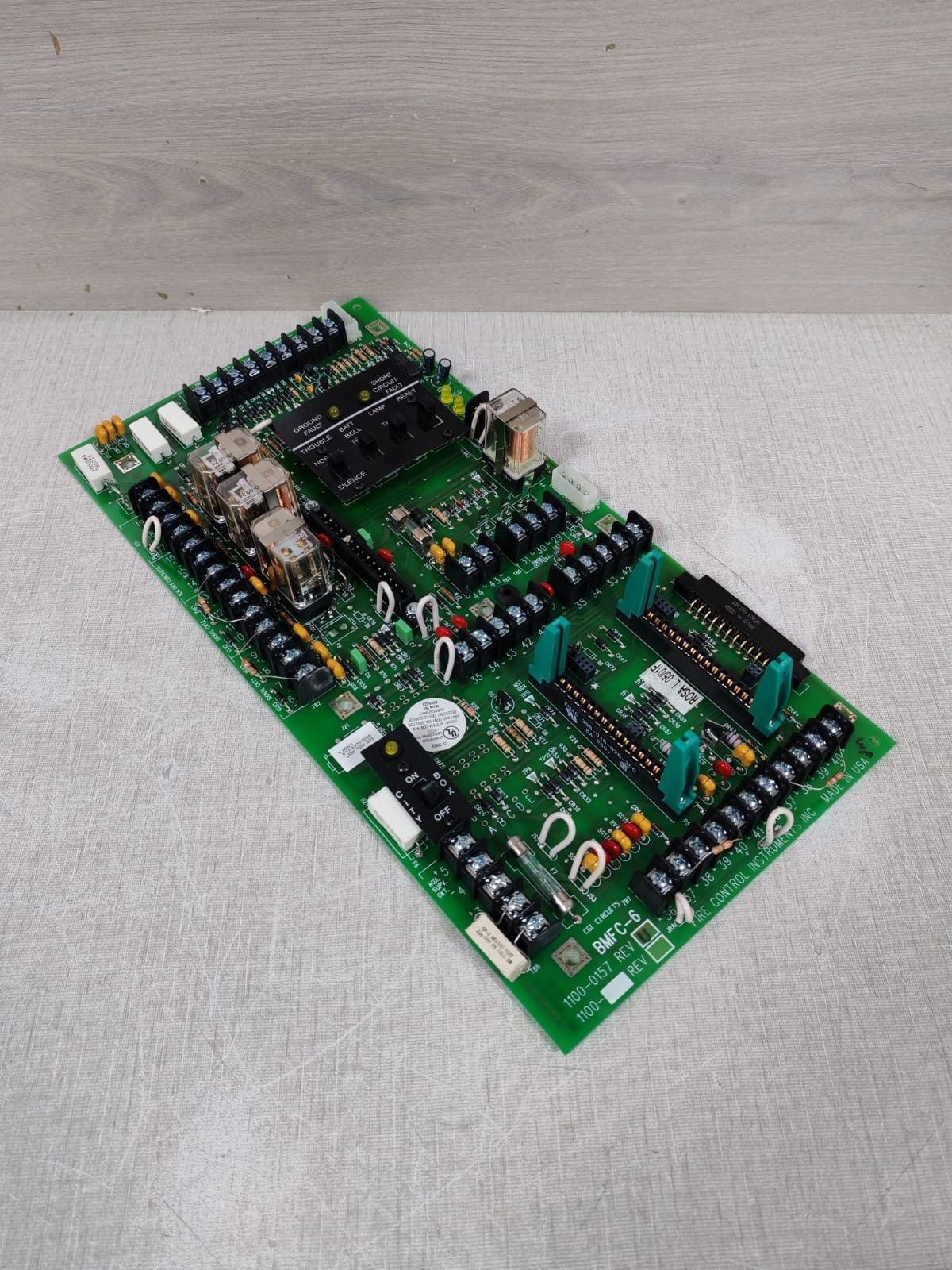 FCI 1100-0157 FCI Fire Control Instruments BMFC-6 1100-0157 Basic Master Fire Card 4
