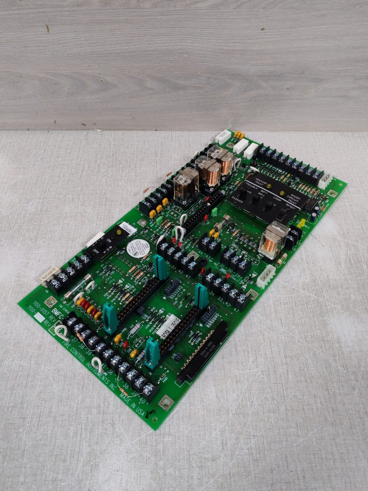 FCI 1100-0157 FCI Fire Control Instruments BMFC-6 1100-0157 Basic Master Fire Card 5