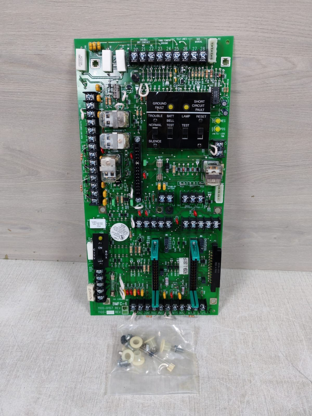 FCI Fire Control Instruments BMFC-6 1100-0157 Basic Master Fire Card