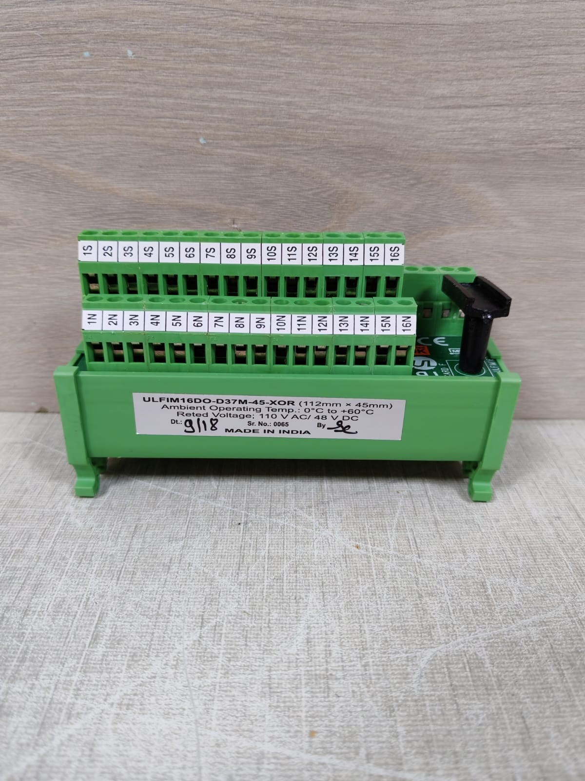 DEKA ULFIM16DO-D37M-45-XOR DEKA ULFIM16DO-D37M-45-XOR INTERFACE MODULE 2
