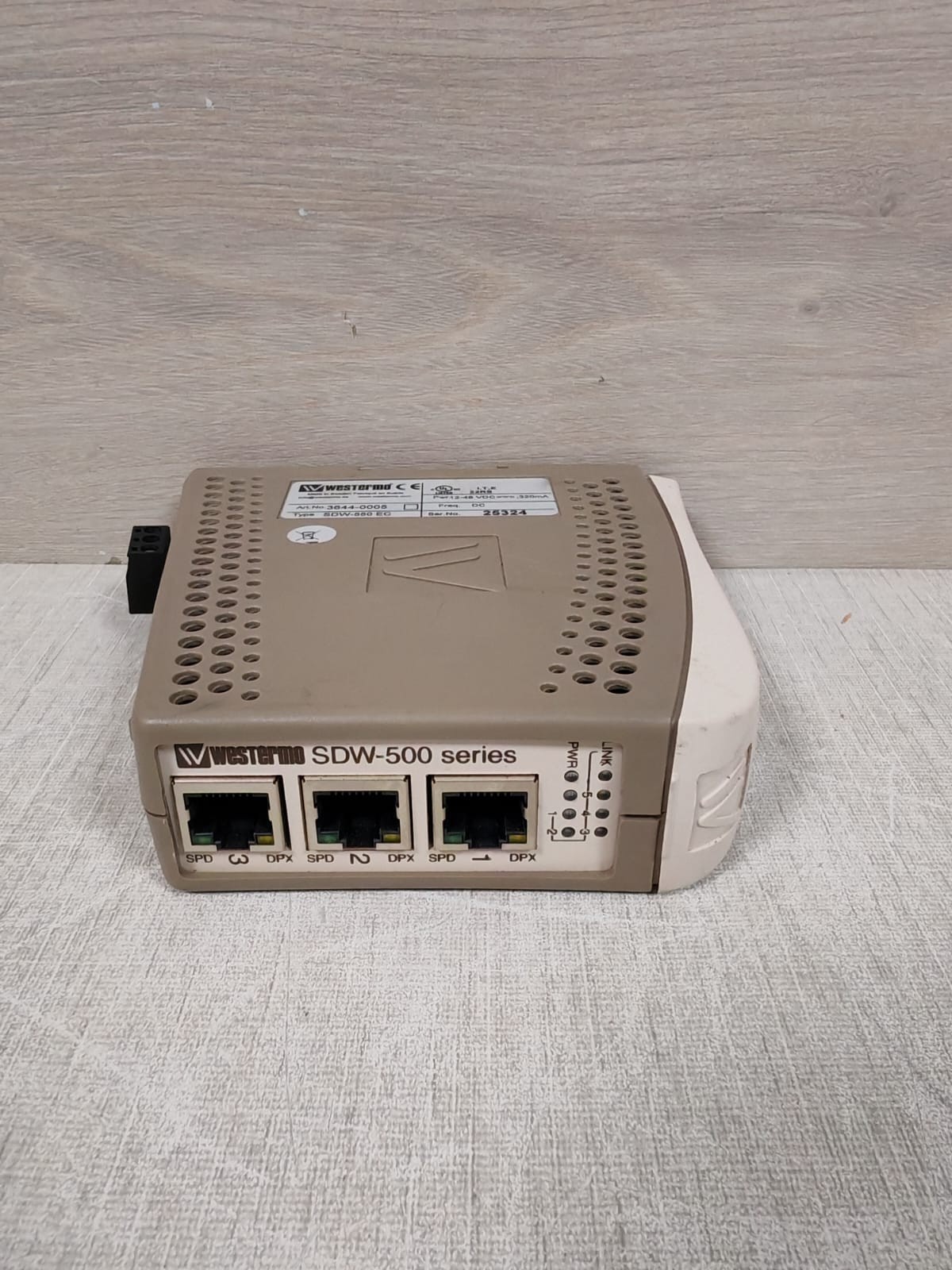 WESTERMO SDW-550 EC 5-PORT ETHERNET SWITCH 3644-0005