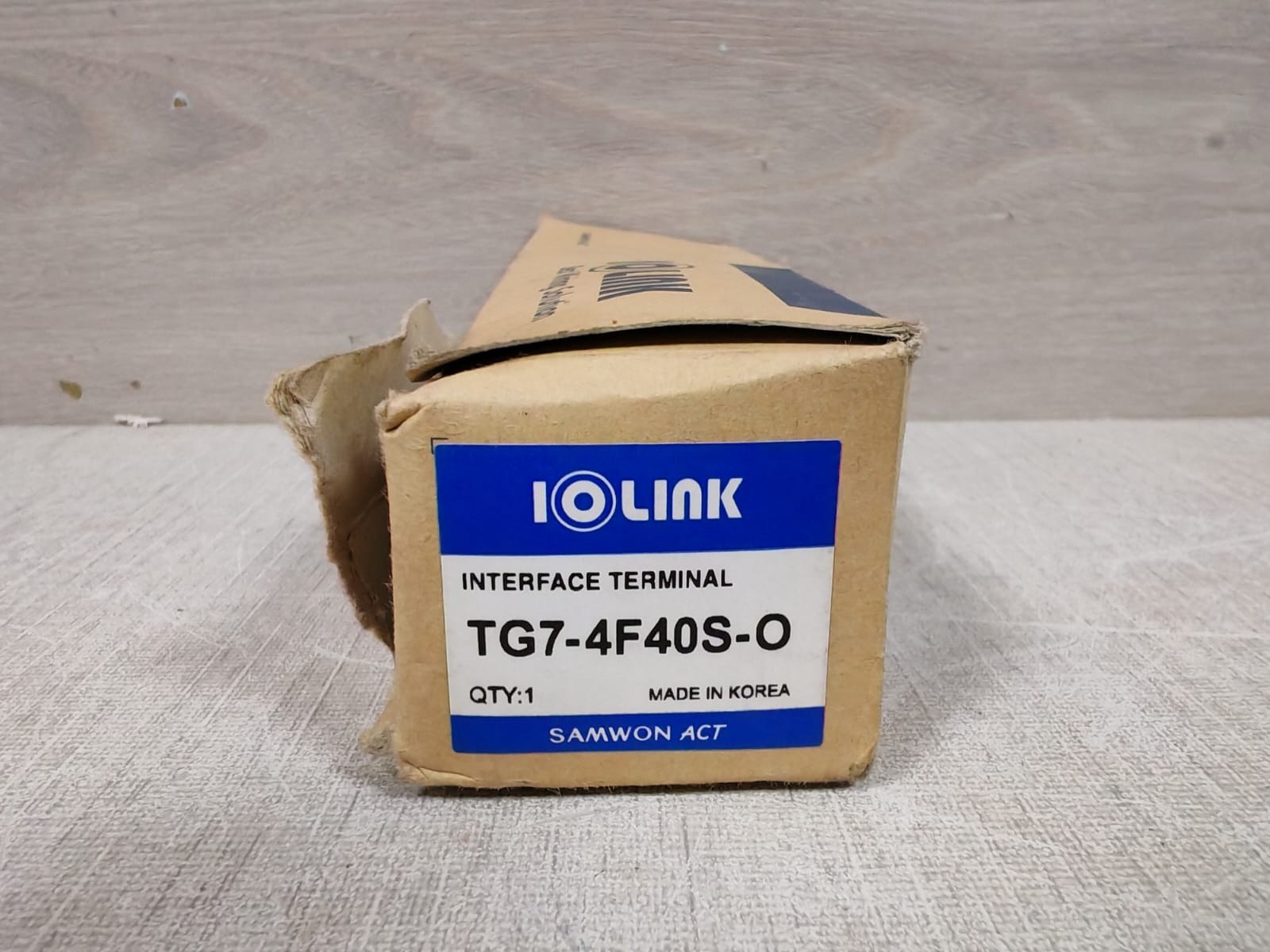 IO LINK/SAMWON ACT ACT TG7-4F40S-O IO LINK/SAMWON ACT TG7-4F40S-O INTERFACE TERMINAL 8