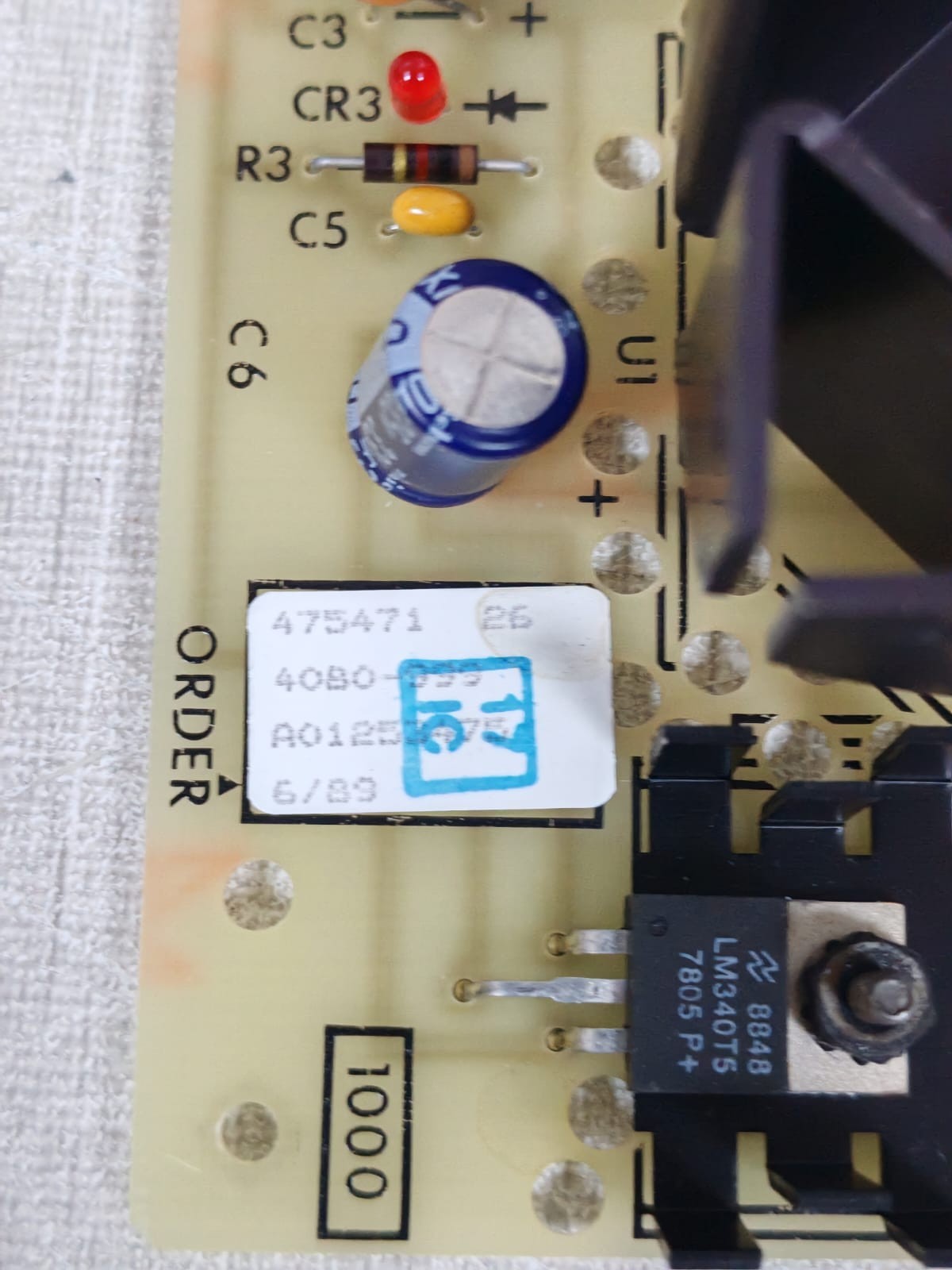 Unbranded 562298 PART NUMBER 562298 PRINTED CIRCUIT BOARD - W/O ORIGINAL BOX 9