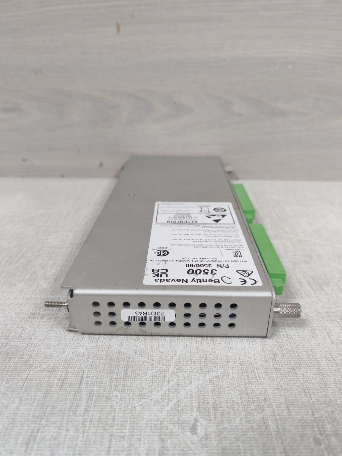 Bently Nevada 133819-01 BENTLY NEVADA 3500/60 RTD/TC TEMP I/O MODULE 133819-01 4