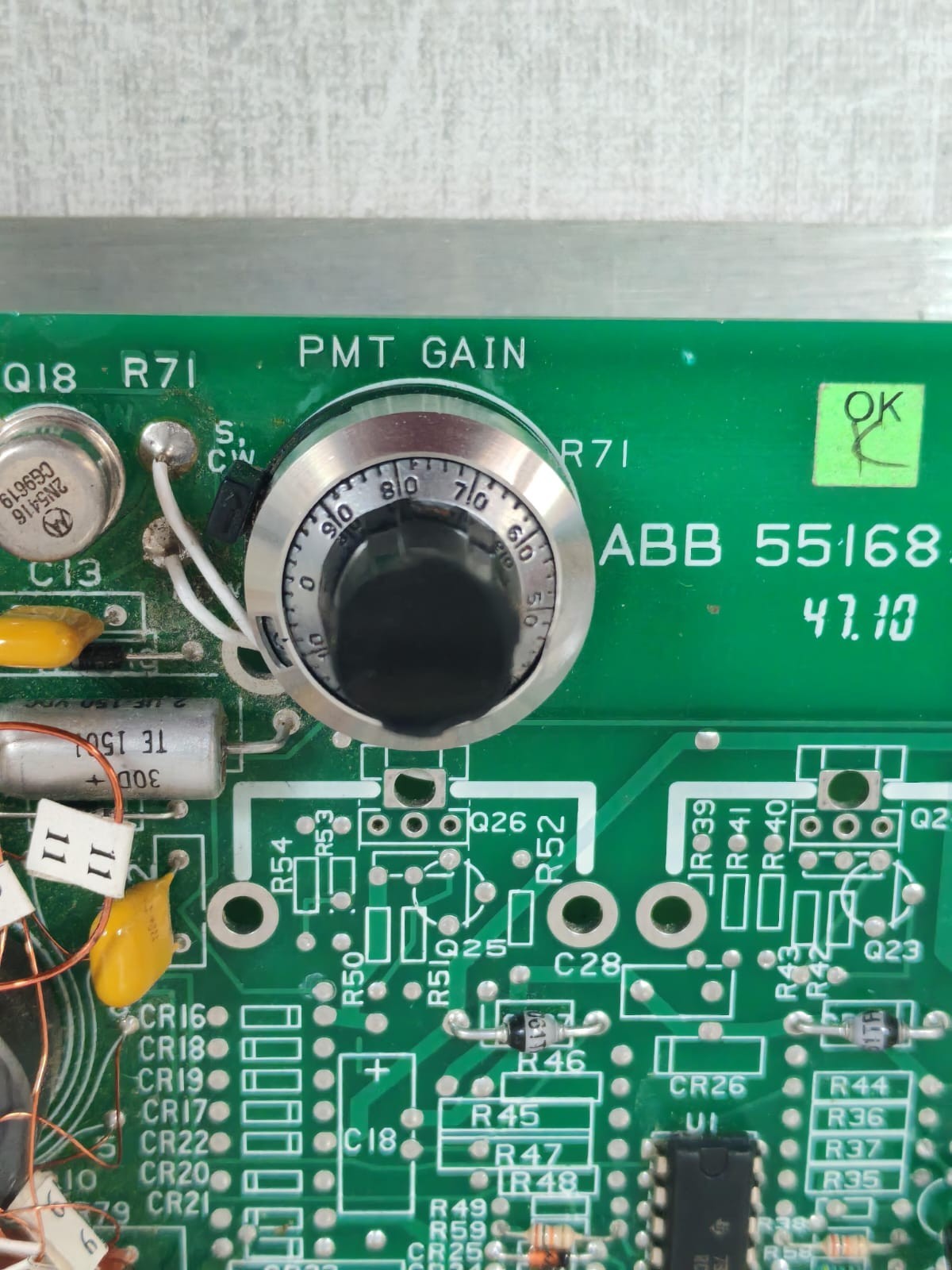 ABB 5516832-IR / 804A010-2 / 802A022B-2 5516851 ABB 5516832-IR / 804A010-2 / 802A022B-2 5516851 ASSY BOARD 9