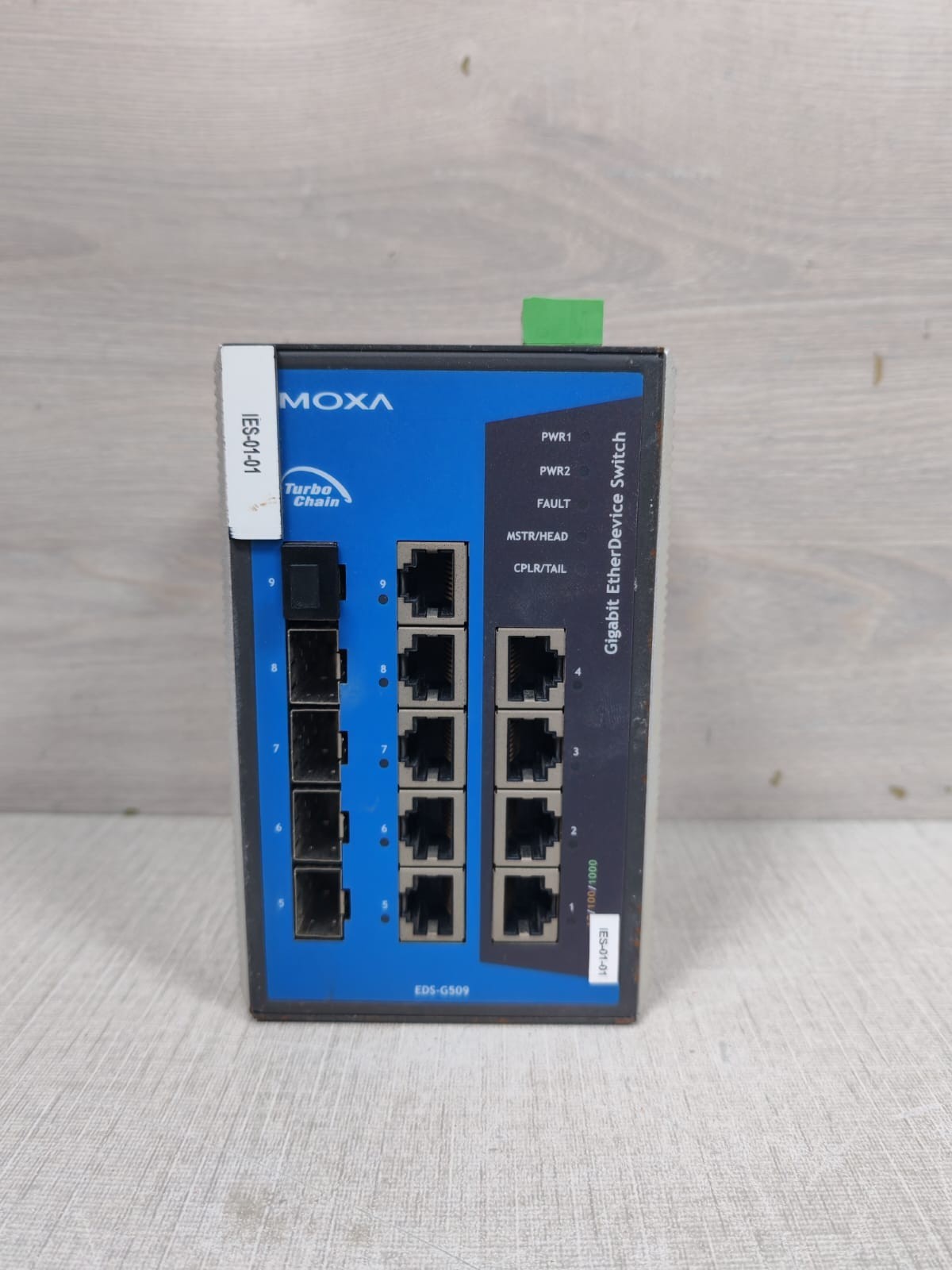 MOXA EDS-G509-T ETHERDEVICE SWITCH REV: 1.5