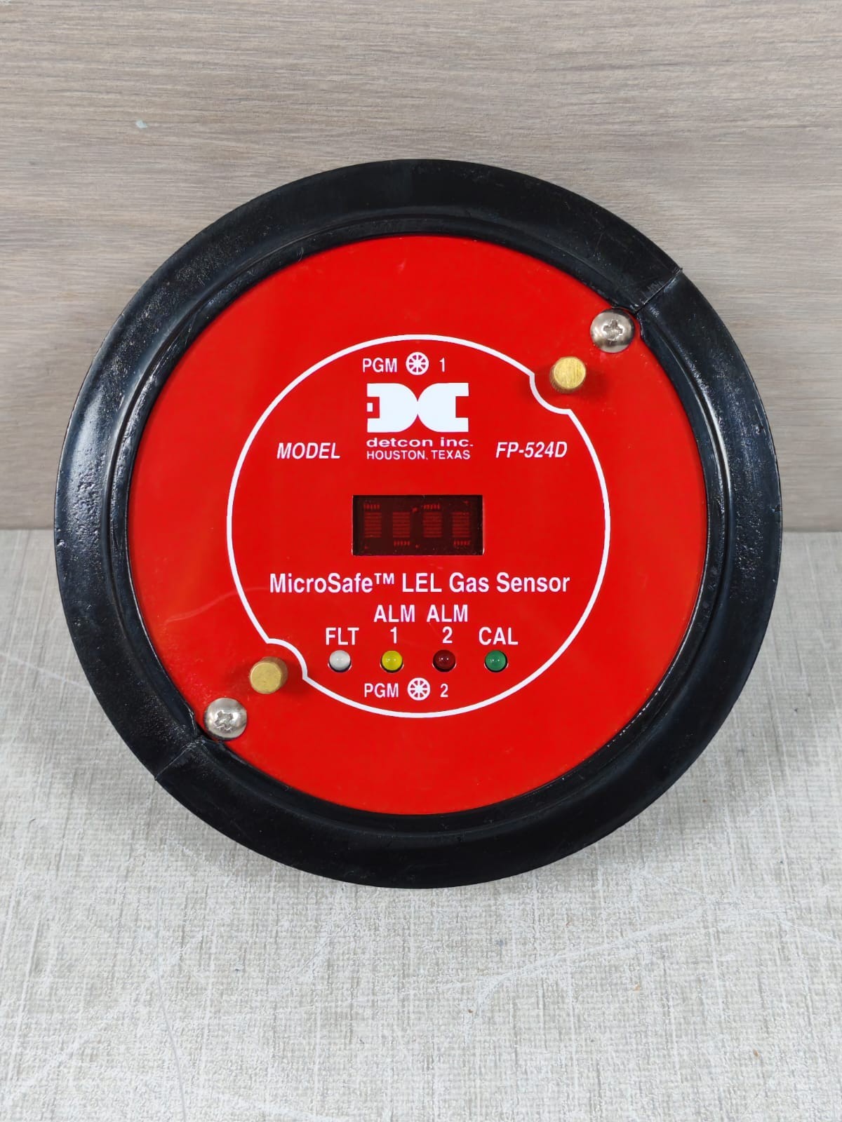 DETCON FP-524D MICROSAFE LEL GAS SENSOR