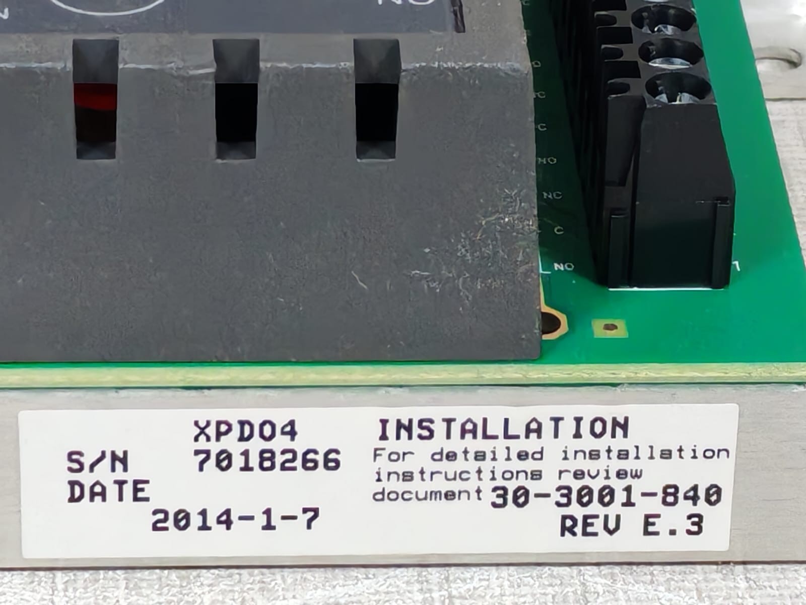 Schneider Electric ANDOVER CONTINUUM XPDO4 Schneider Electric Andover Continuum XPDO4 Expansion Module 3