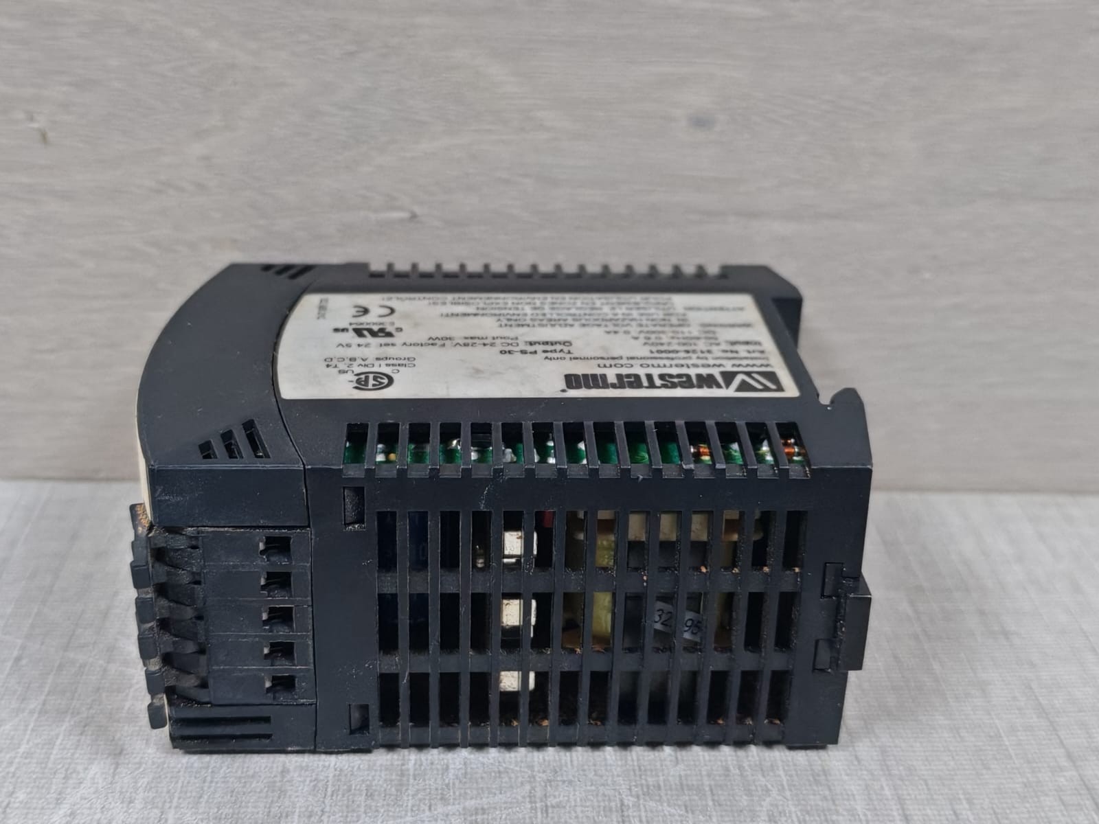 Westermo 3125-0001 Westermo PS-30 DIN-Rail Power Supply 3125-0001 5