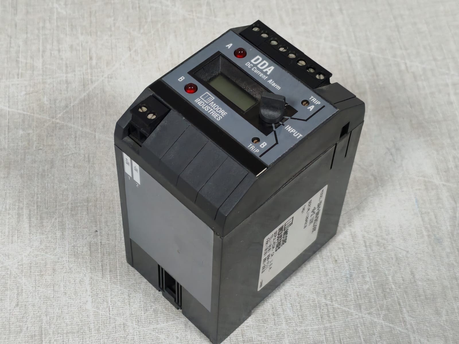 Moore Industries DDA/4-20MA/DH1L1/24DC-AD-CE(DIN) Moore DDA/4-20MA/DH1L1/24DC-AD-CE(DIN) Current Alarm Module 9