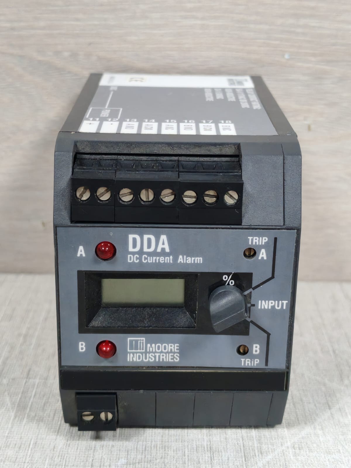 Moore DDA/4-20MA/DH1L1/24DC-AD-CE(DIN) Current Alarm Module