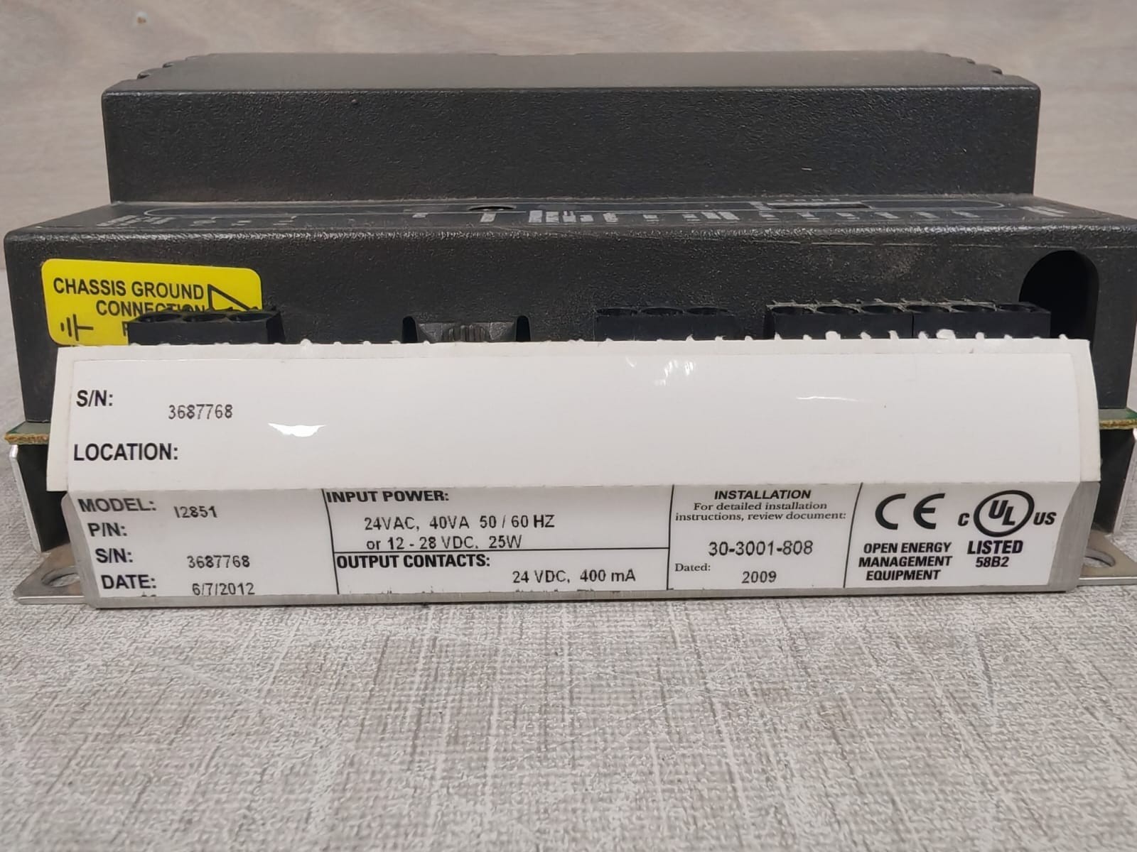 Schneider Electric 12851 SCHNEIDER ELECTRIC 12851 INFINIT II CONTROLLER 2
