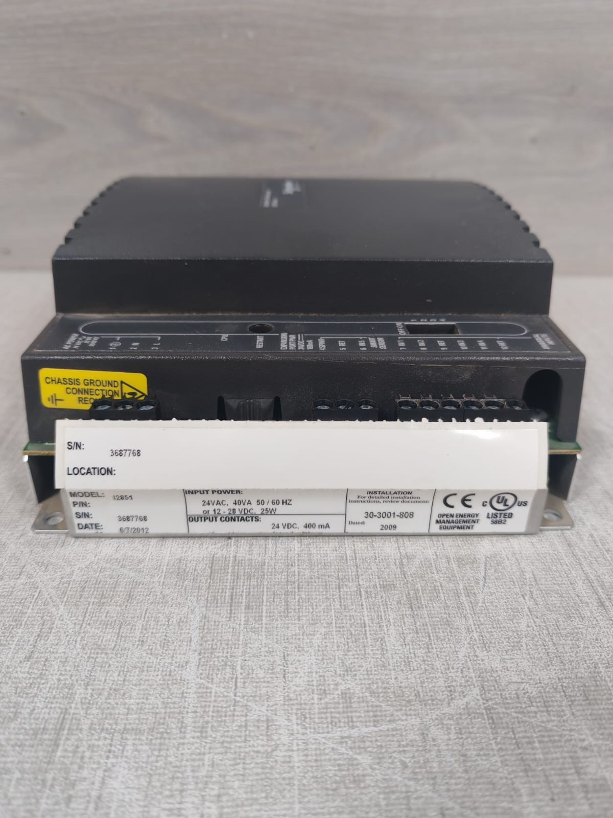 Schneider Electric 12851 SCHNEIDER ELECTRIC 12851 INFINIT II CONTROLLER 4