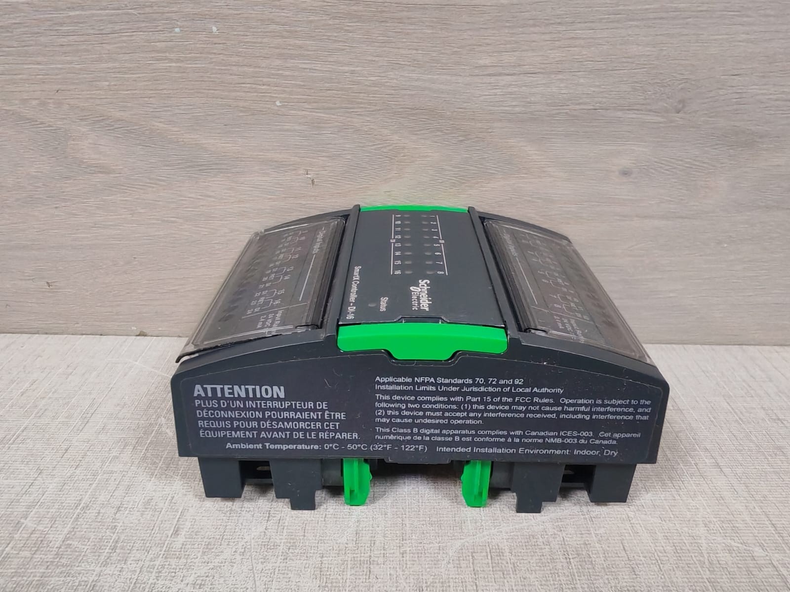 Schneider Electric SXWDI16XX10001 Schneider Electric SXWDI16XX10001 SmartX Controller DI-16 Digital Input Module 6