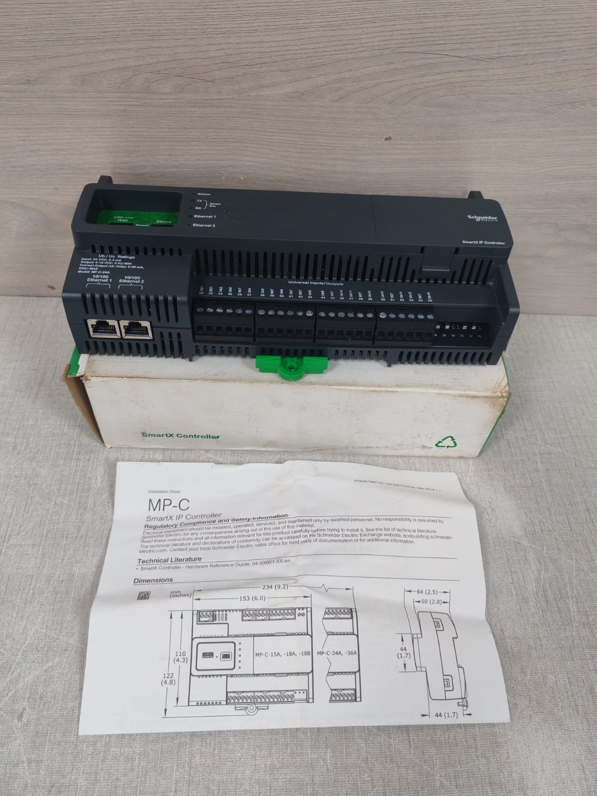 Schneider Electric MP-C-24A Smartx Controller SXWMPC24A10001