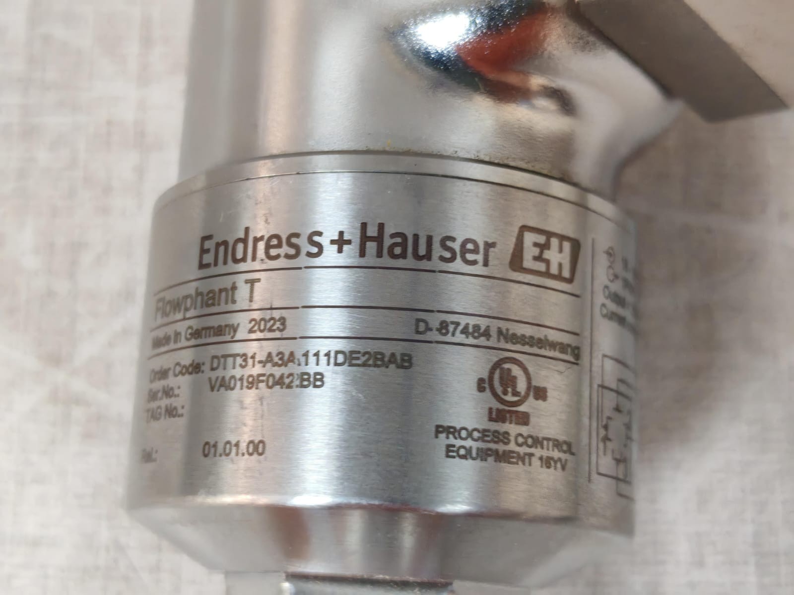 Endress+Hauser DTT31-A3A111DE2BAB ENDRESS HAUSER FLOWPHANT T DTT31-A3A111DE2BAB 4