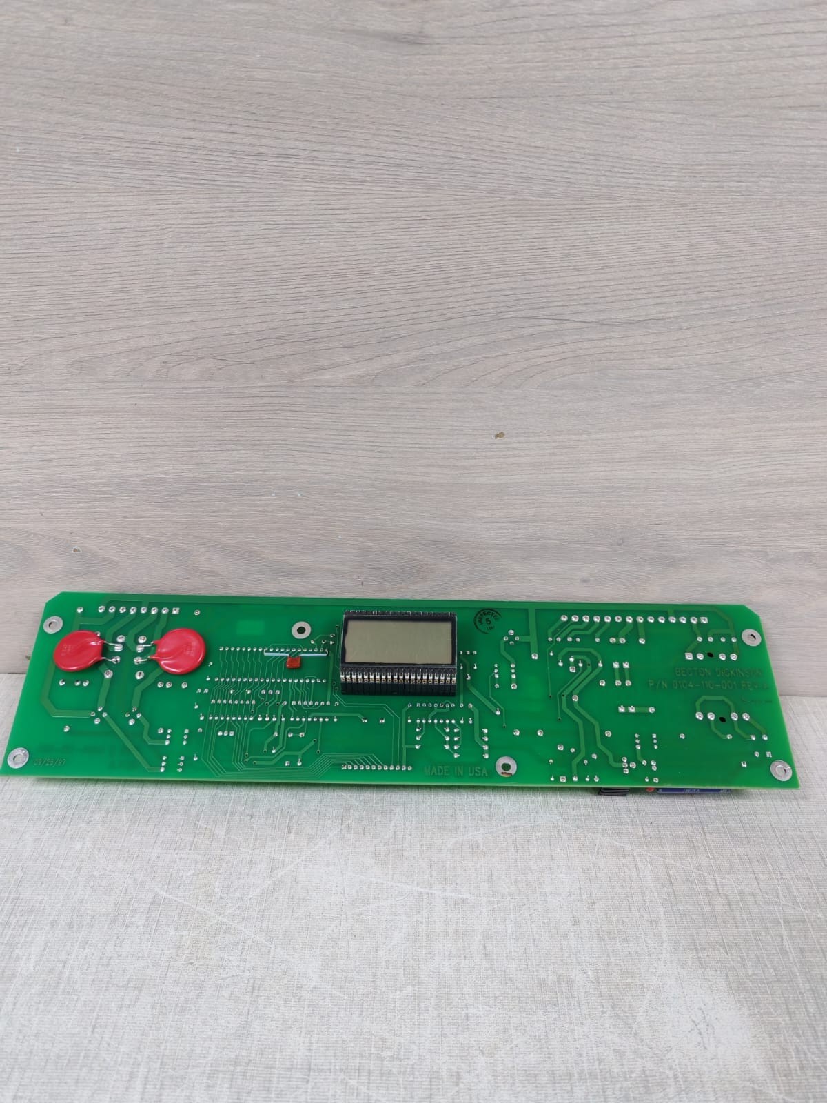Becton Dickinson 0104-110-001 REV.A BECTON DICKINSON ASSY 0104-110-000 REV.A.3 MAIN PC BOARD P/N 0104-110-001 REV.A 5