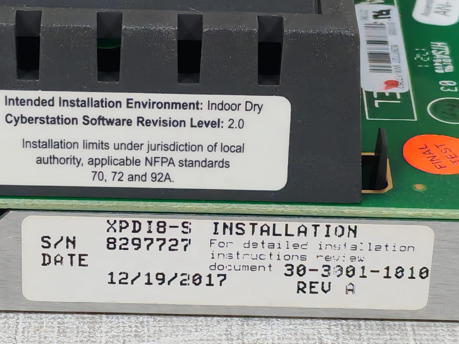Schneider Electric XPDI8-S Schneider XPDI8 S Electric XPDI8 S Andover Continuum Expansion Module 5