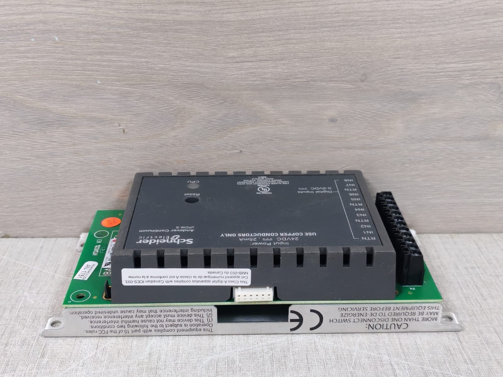Schneider Electric XPDI8-S Schneider XPDI8 S Electric XPDI8 S Andover Continuum Expansion Module 7
