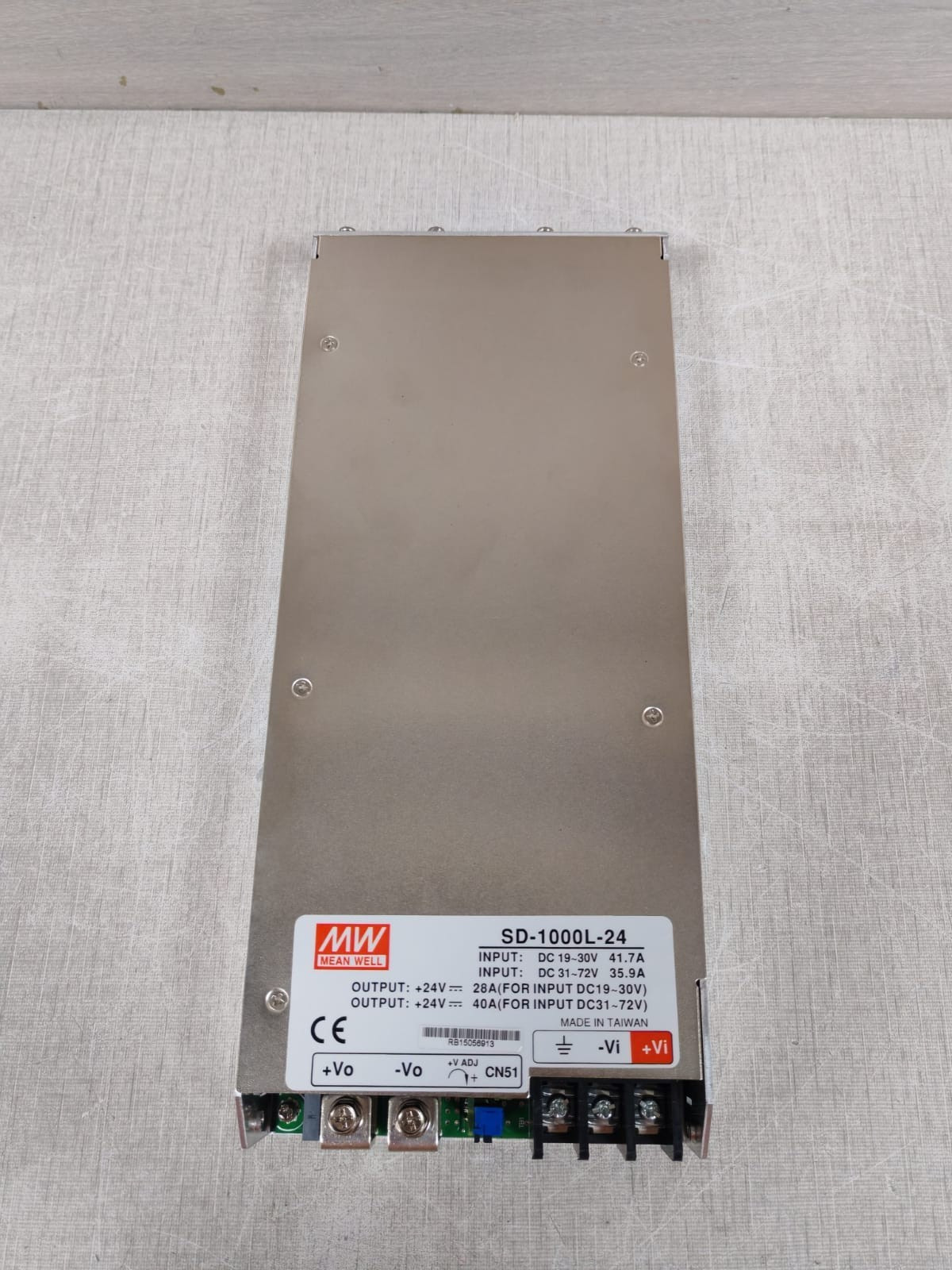 MEAN WELL SD-1000L-24 MEAN WELL SD-1000L-24 CONVERTER POWER SUPPLY - WITH FILTHY BOX 10