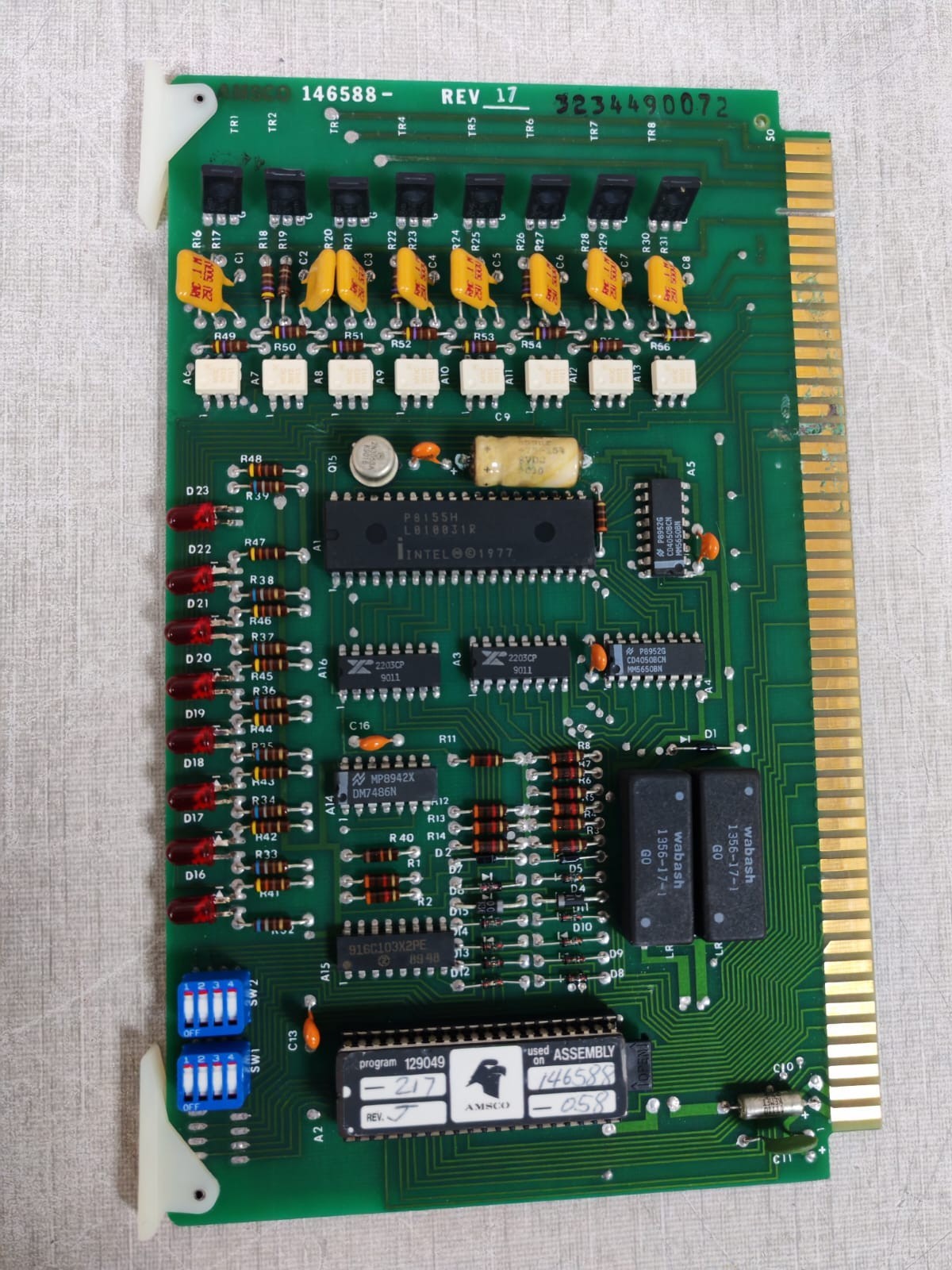 AMSCO 146588 AMSCO 146588 REV.17 PCB BOARD 7