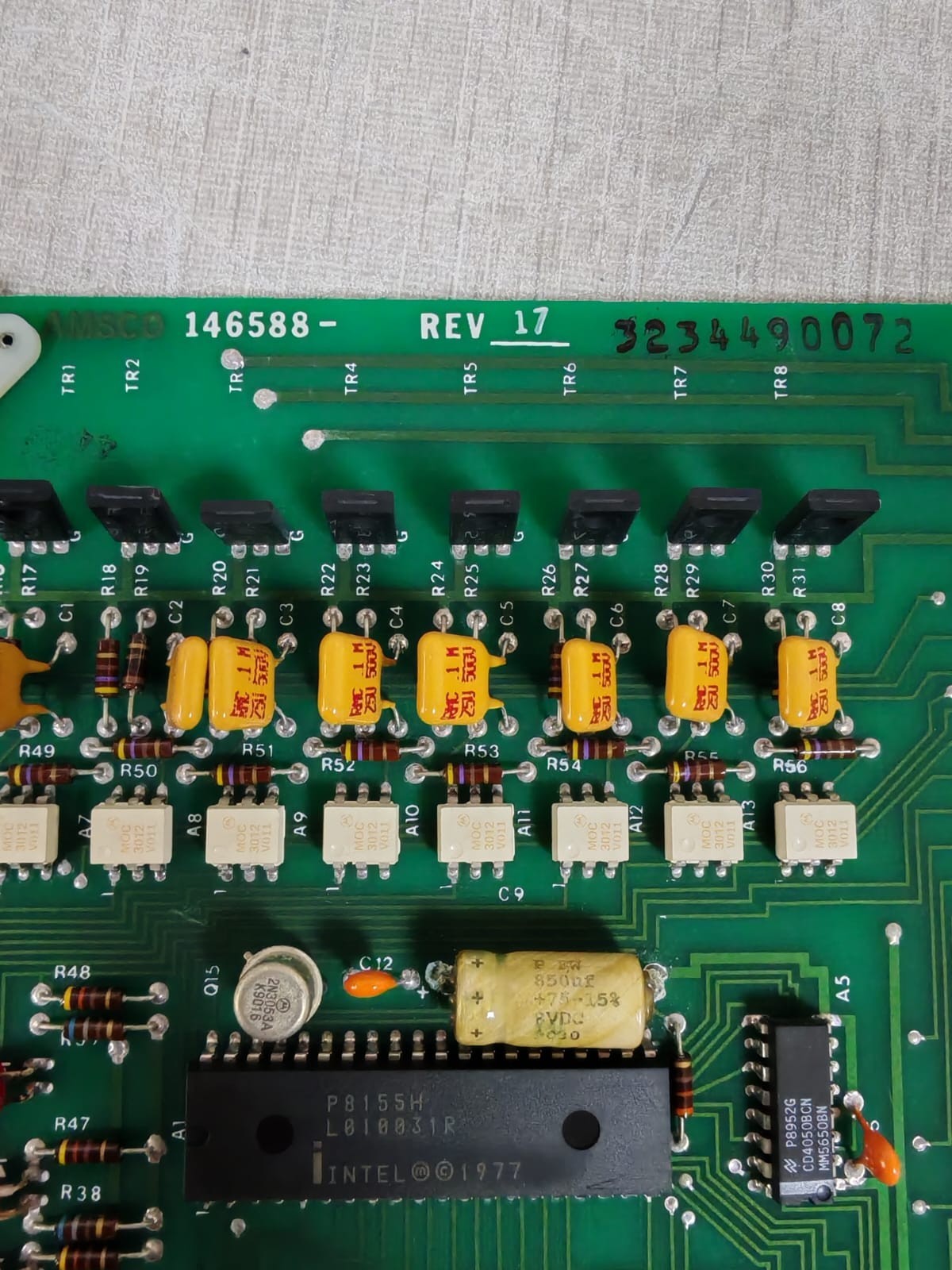 AMSCO 146588 AMSCO 146588 REV.17 PCB BOARD 8