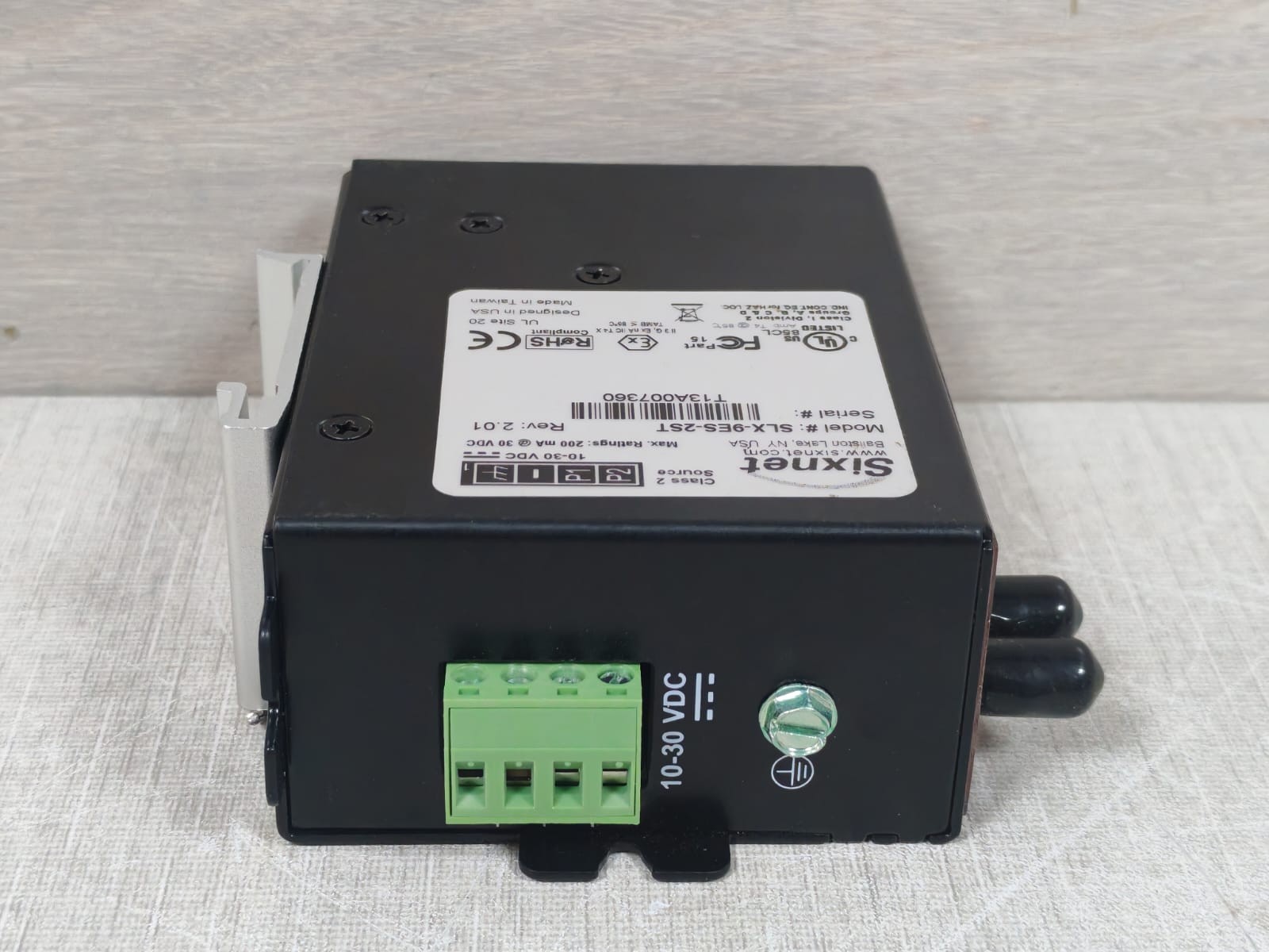 Sixnet SLX-9ES-2ST SIXNET SLX-9ES-2ST Rev.2.01 9-Port Industrial Ethernet Switch 7