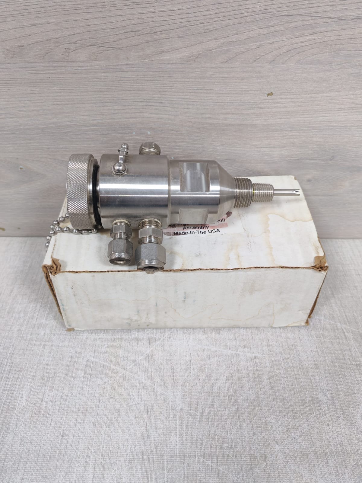 Unbranded 77600877 77600877 SS PURGE MIST VENT/FILL ASSEMBLY 9