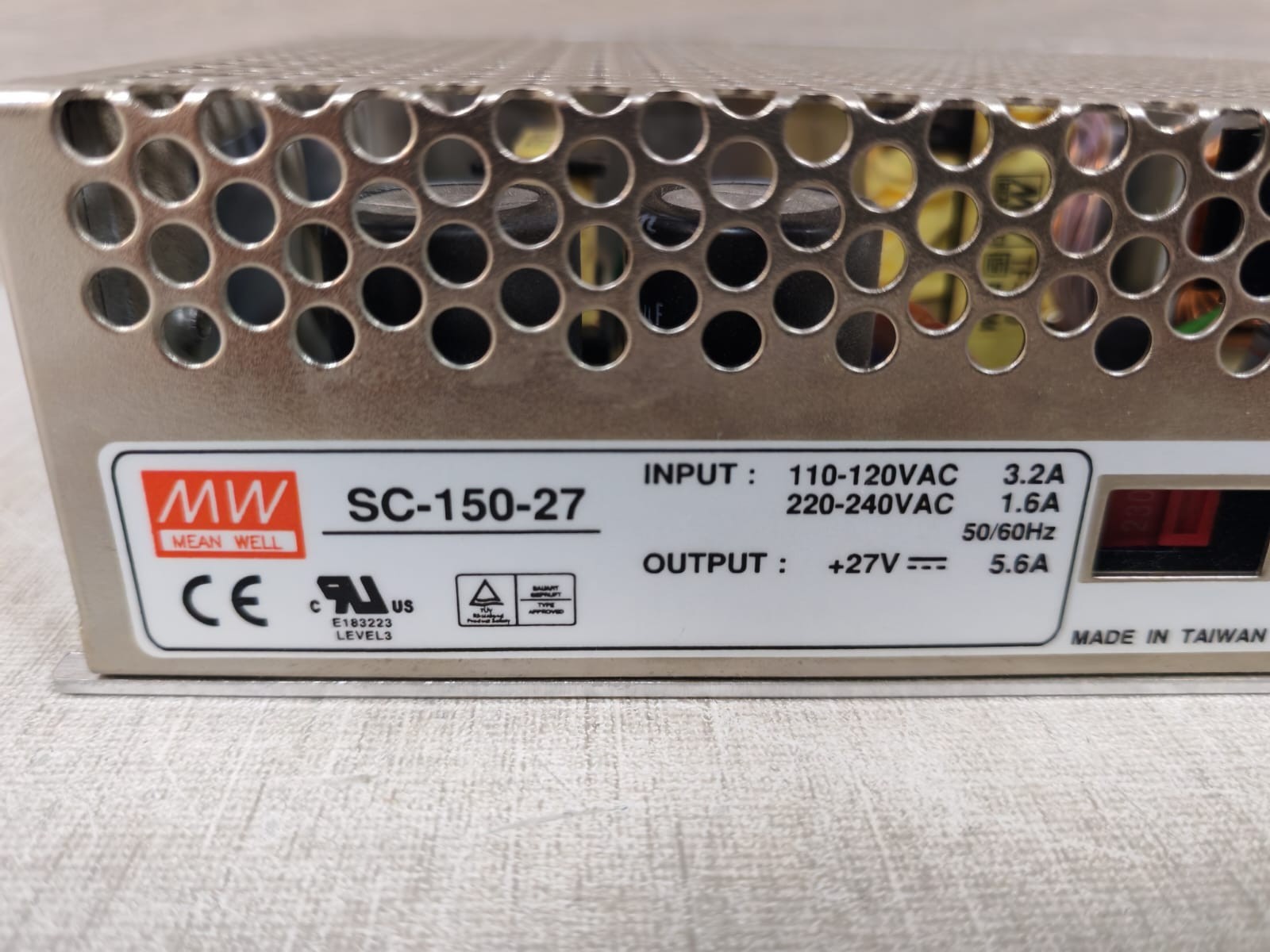 MEAN WELL SC-150-27 MW MEAN WELL SC-150-27 POWER SUPPLY 2