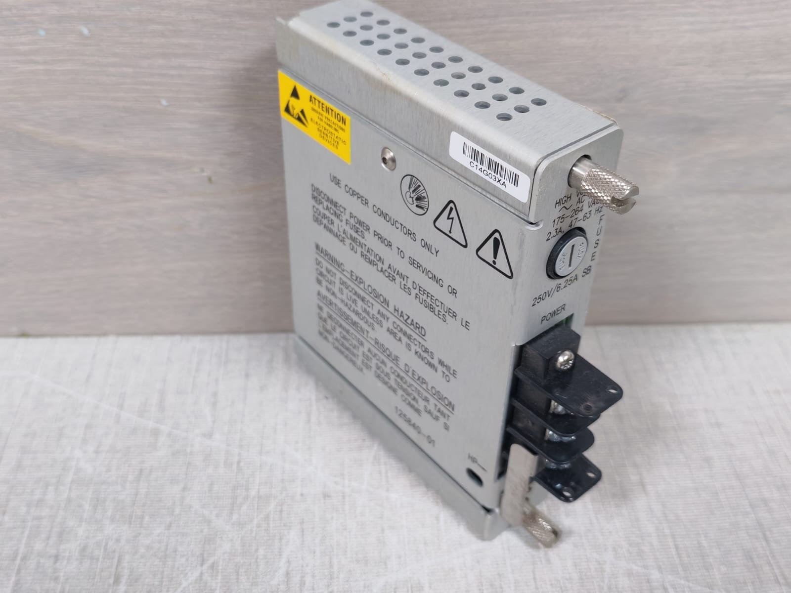 Bently Nevada 3500/15 Bently Nevada 3500/15 Power Supply Module 125840-01 2
