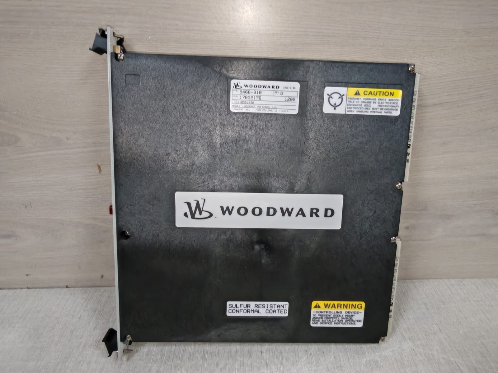Woodward 5466-318 WoodWard 5466-318 Rev.D Module-Micronet TMR Kernel 2