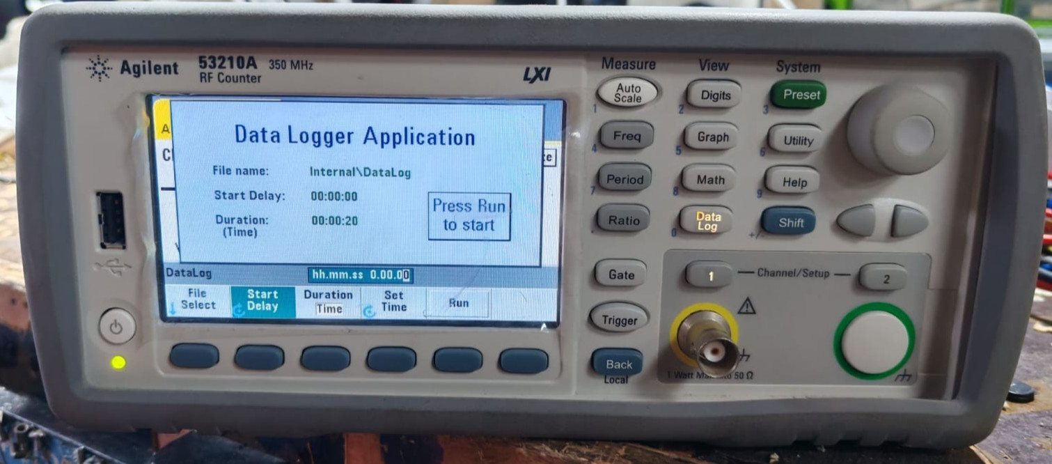 Agilent 53210A AGILENT TECHNOLOGIES 53210A F/W:01.09-1145.378-1 RF COUNTER 3