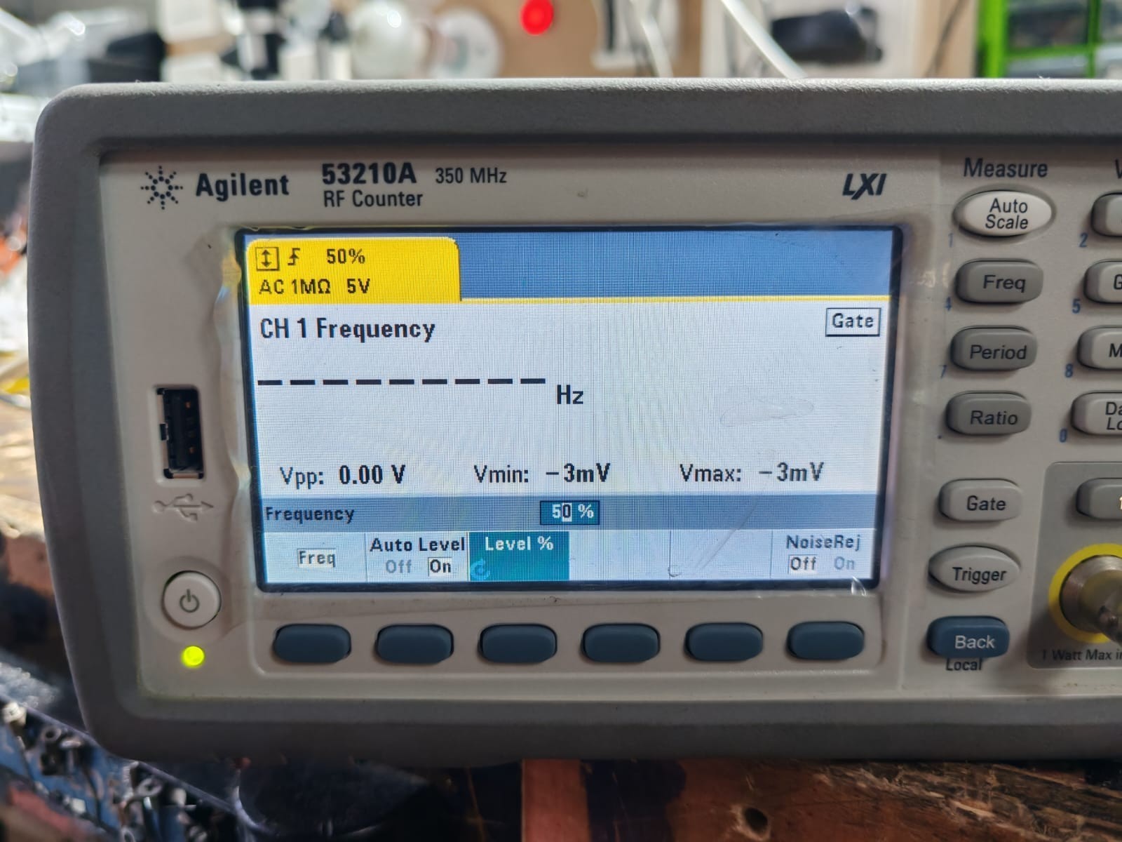 Agilent 53210A AGILENT TECHNOLOGIES 53210A F/W:01.09-1145.378-1 RF COUNTER 8