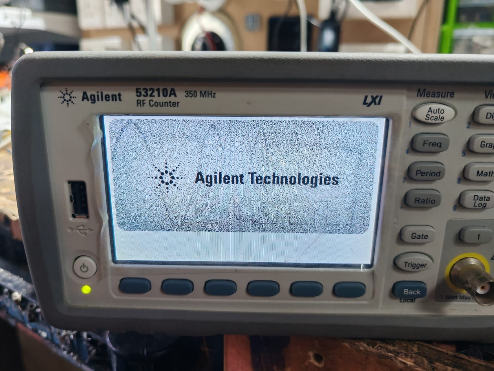 Agilent 53210A AGILENT TECHNOLOGIES 53210A F/W:01.09-1145.378-1 RF COUNTER 9