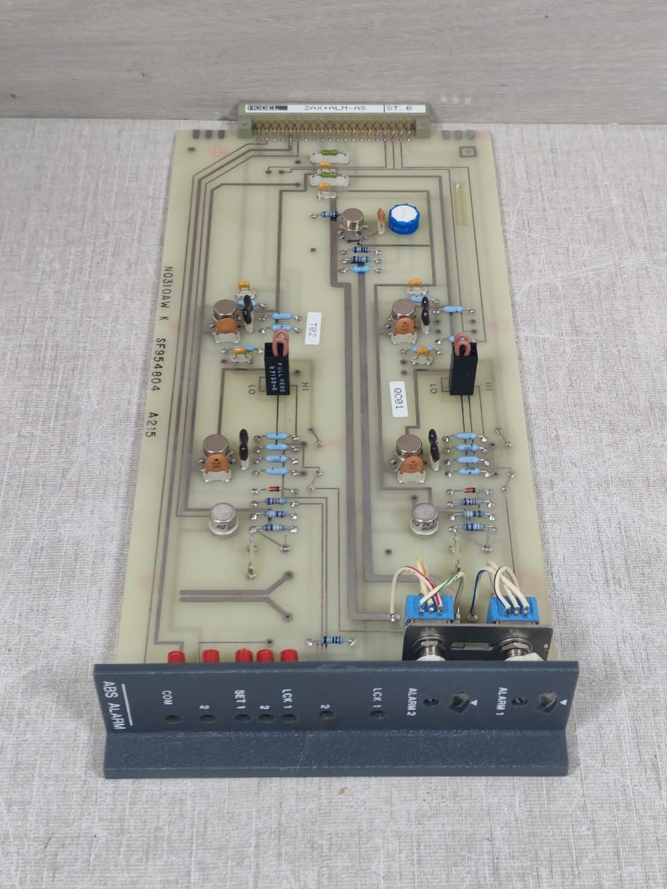Foxboro 2AX+ALM-AS Foxboro 2AX+ALM-AS DUAL ABSOLUTE ALARM 10