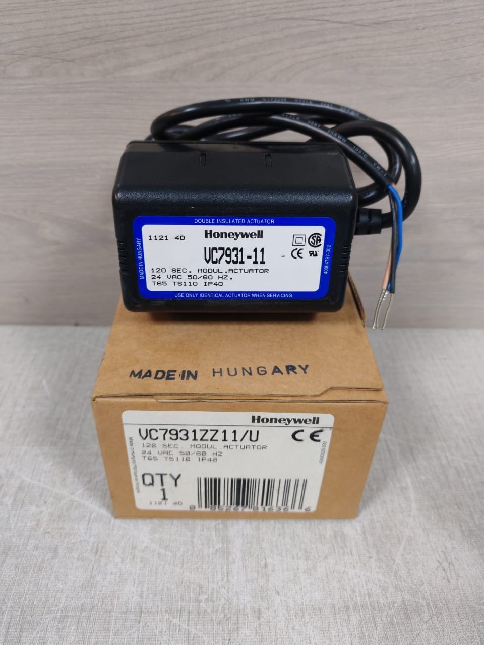 Honeywell VC7931ZZ11/U Honeywell VC7931-11 120-SEC.Modulating VC Valve Actuator VC7931ZZ11/U 2