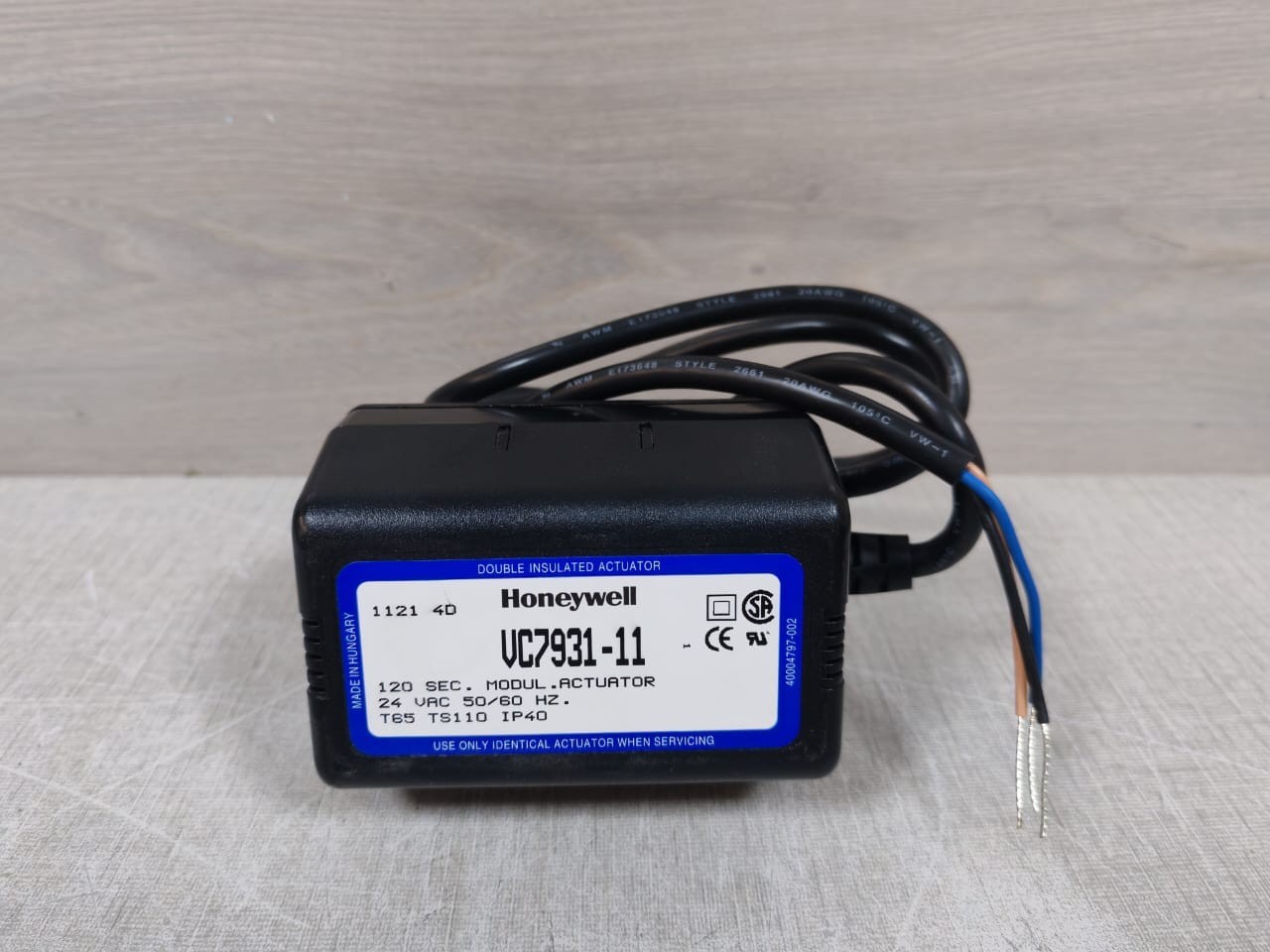 Honeywell VC7931ZZ11/U Honeywell VC7931-11 120-SEC.Modulating VC Valve Actuator VC7931ZZ11/U 3